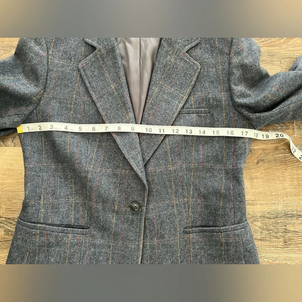Bundle of Vintage Wool Academia Blazers size small - Picture 3 of 11